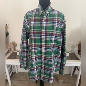 Polo by Ralph Lauren Green Plaid Button-Down Shirt